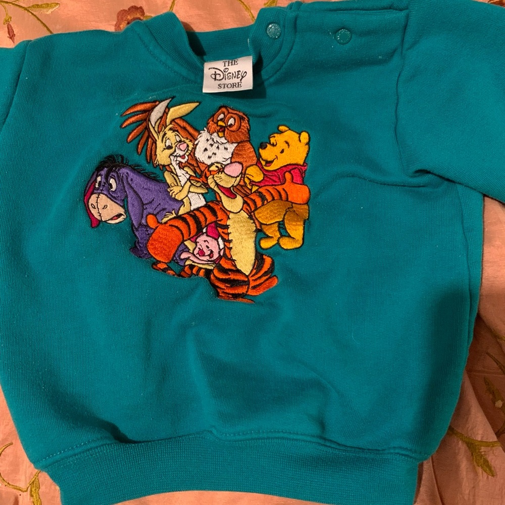 Childs Winnie the Pooh and Friends Sweatshirt.